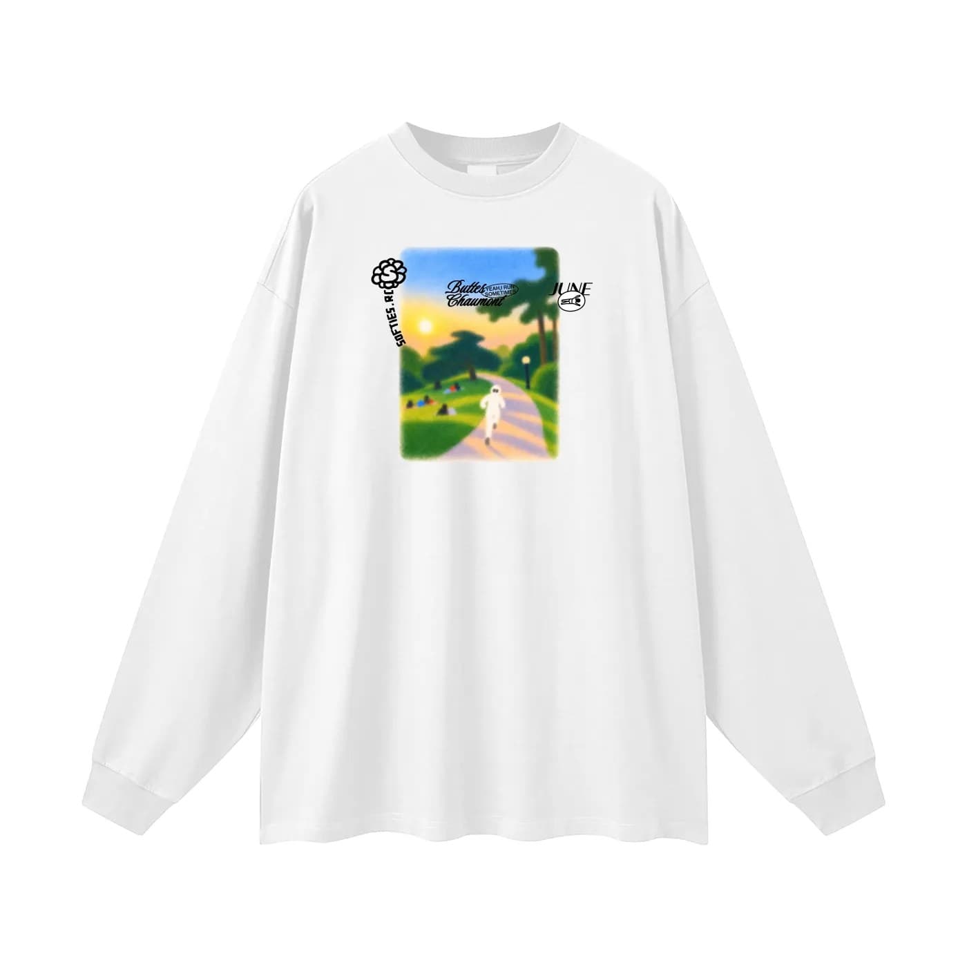 SOFTIES x June Long Sleeve — White