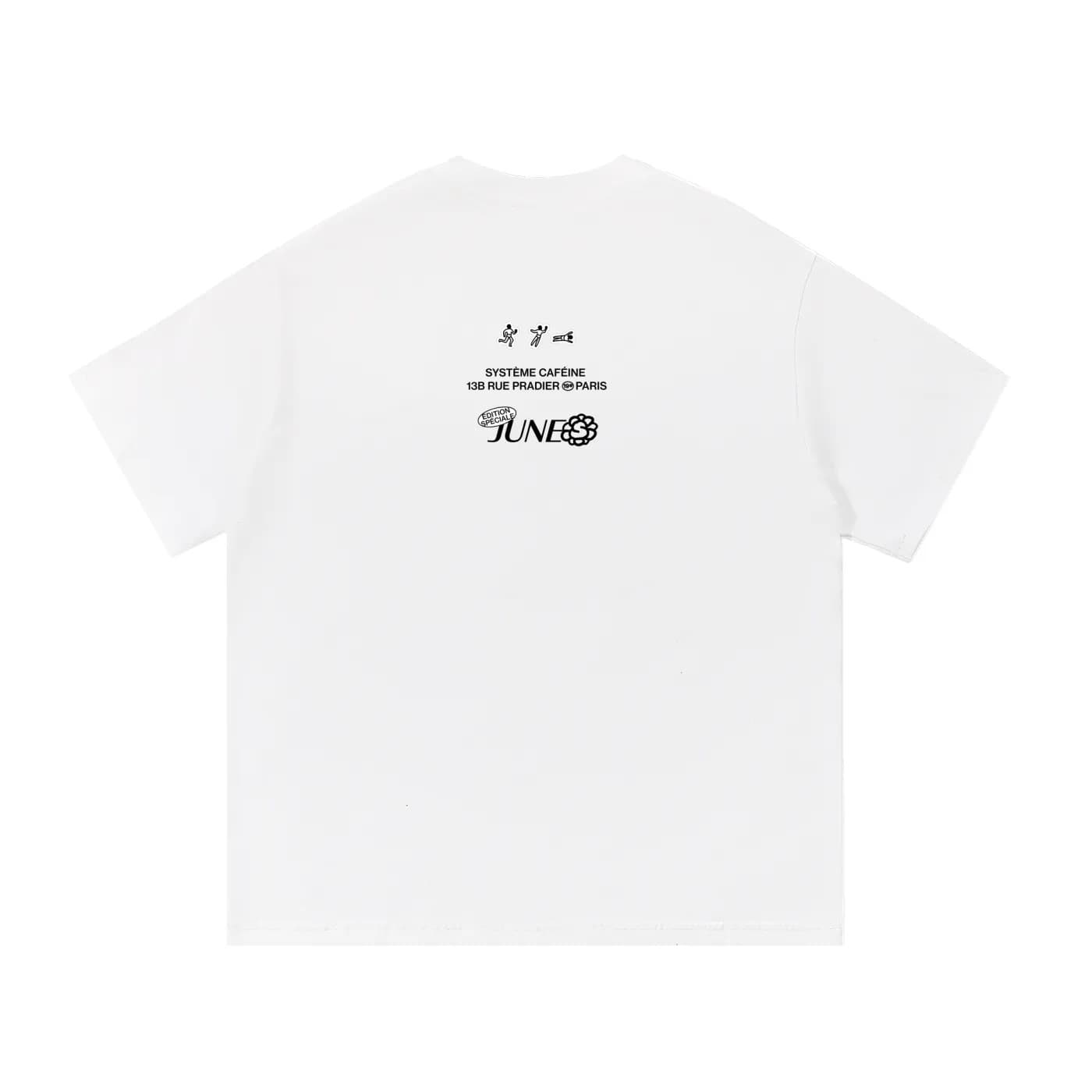 SOFTIES x June T-Shirt — White — back