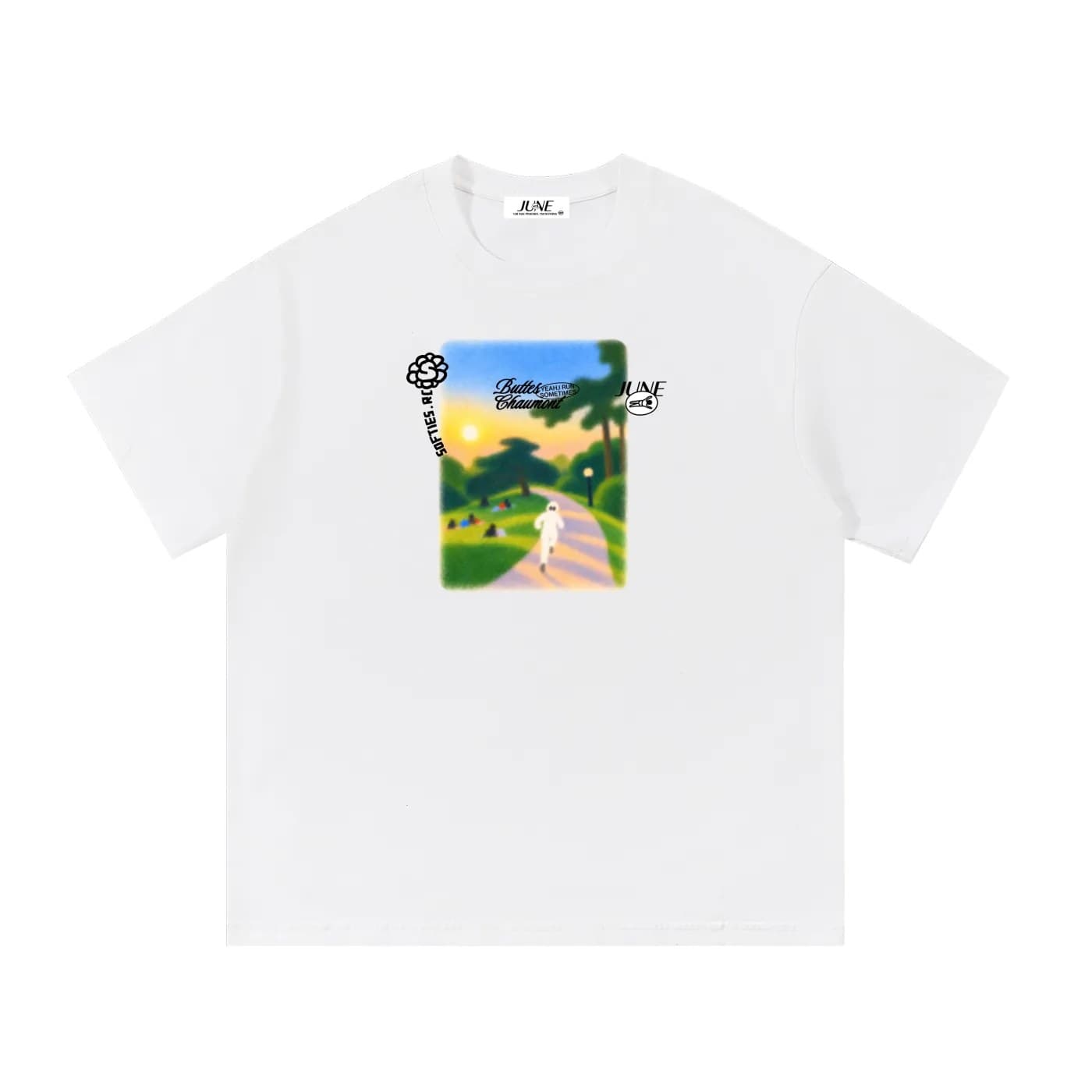 SOFTIES x June T-Shirt — White